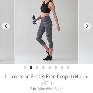 Lululemon fast & free legging size 4